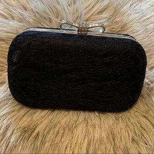 Small black clutch